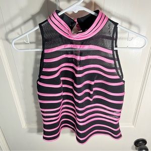 JS collection sexy satan pink and black size small